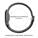 Telaio in metallo con chiusura magnetica e fascia elastica in nylon da braccio., For Amazfit Helio Strap