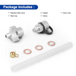 Modifica magnetica per auto: valvola di scarico coppa olio in acciaio inossidabile a rotazione rapida., M12x1.25, M12x1.5, M12x1.75, M14x1.5