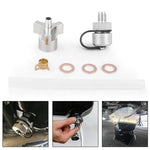 Modifica magnetica per auto: valvola di scarico coppa olio in acciaio inossidabile a rotazione rapida., M12x1.25, M12x1.5, M12x1.75, M14x1.5