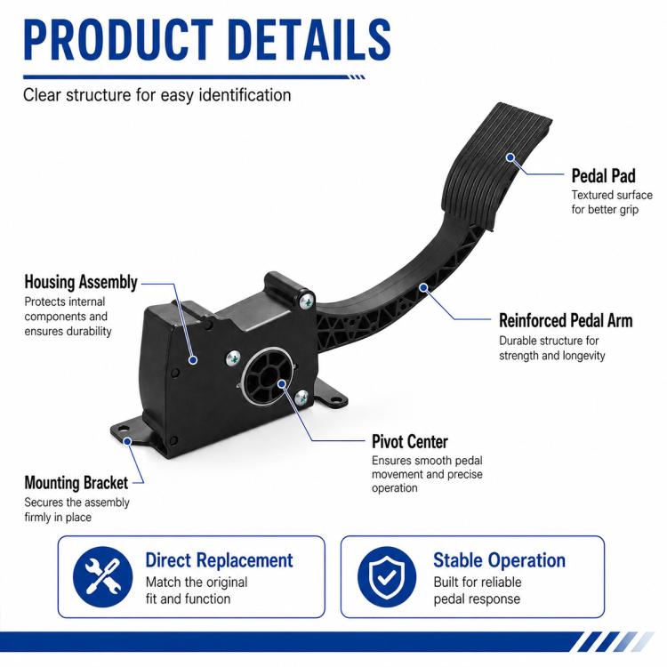 Pedale dell'acceleratore elettronico per Polaris Ranger RZR 570 900 4014042