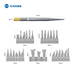 Set lame precisione SUNSHINE SS-101A per riparazione circuiti integrati