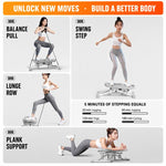 Stepper 2 in 1 per il fitness domestico