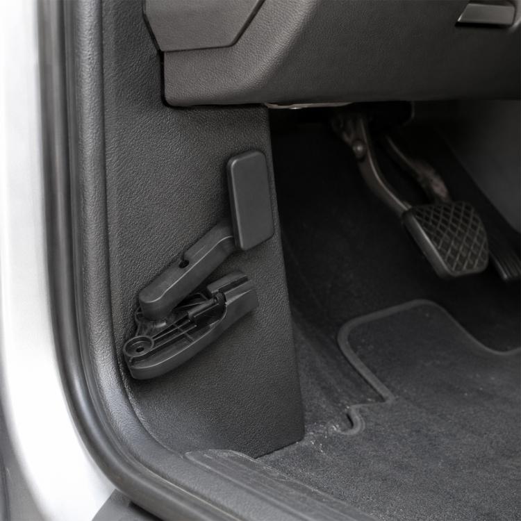 Maniglia di apertura cofano per Audi A4 B6/B7 2001–2008, codice 8E1823533B, 8E1823533B01C, guida a sinistra.