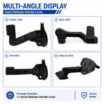 Maniglia di apertura cofano per Audi A4 B6/B7 2001–2008, codice 8E1823533B, 8E1823533B01C, guida a sinistra.