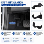 Maniglia di apertura cofano per Audi A4 B6/B7 2001–2008, codice 8E1823533B, 8E1823533B01C, guida a sinistra.