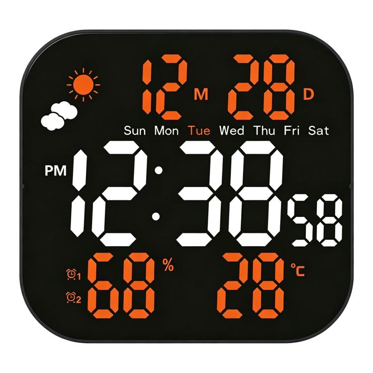Orologio elettronico digitale multifunzione a LED con display meteo DS-3828L