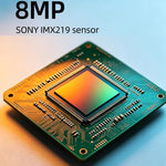Occhiali intelligenti E09B con intelligenza artificiale, fotocamera HD da 8 MP, chiamate Bluetooth, registrazione video, trasmissione Wi-Fi e assistente vocale AI., E09B
