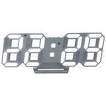 DS-3638B Sveglia digitale elettronica con design stereoscopico 3D creativo, orologio elettronico digitale a LED