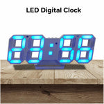 DS-3638B Sveglia digitale elettronica con design stereoscopico 3D creativo, orologio elettronico digitale a LED