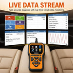 Scanner diagnostico OBD2 per auto V511, strumento per la lettura e la cancellazione dei codici di errore del motore.