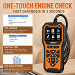Scanner diagnostico OBD2 per auto V511, strumento per la lettura e la cancellazione dei codici di errore del motore.