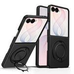 Custodia con supporto girevole 360 gradi e chiusura magnetica per Galaxy Z Flip8