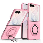 Custodia con supporto girevole 360 gradi e chiusura magnetica per Galaxy Z Flip8