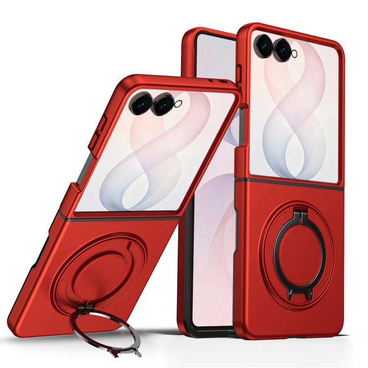 Custodia con supporto girevole 360 gradi e chiusura magnetica per Galaxy Z Flip8