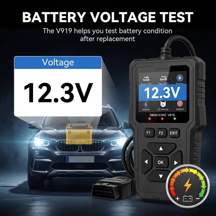Scanner diagnostico per guasti auto V919 OBD2, lettore di codici di errore., V919
