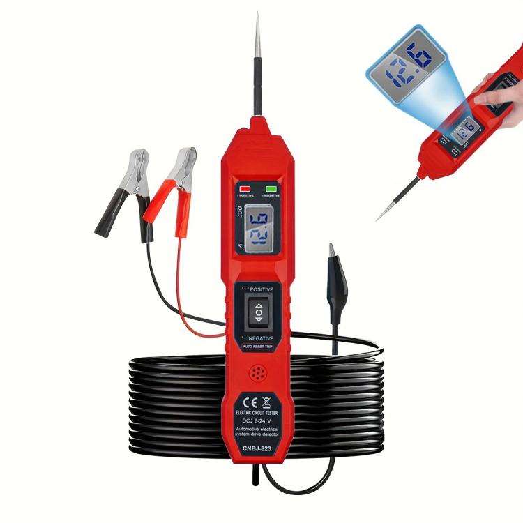 CNBJ-823 Tester per circuiti elettrici per auto, penna multifunzionale per test di guida, CNBJ-823