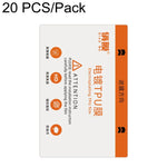 Pellicola idrogel TPU HD galvanizzata ZWX per macchine da taglio, 20 PCS/Pack, 50 PCS/Pack, 100 PCS/Pack, 200 PCS/Pack