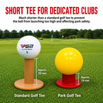PGM QT032 Supporto per pallina da golf in gomma resistente per parco, foro rotondo