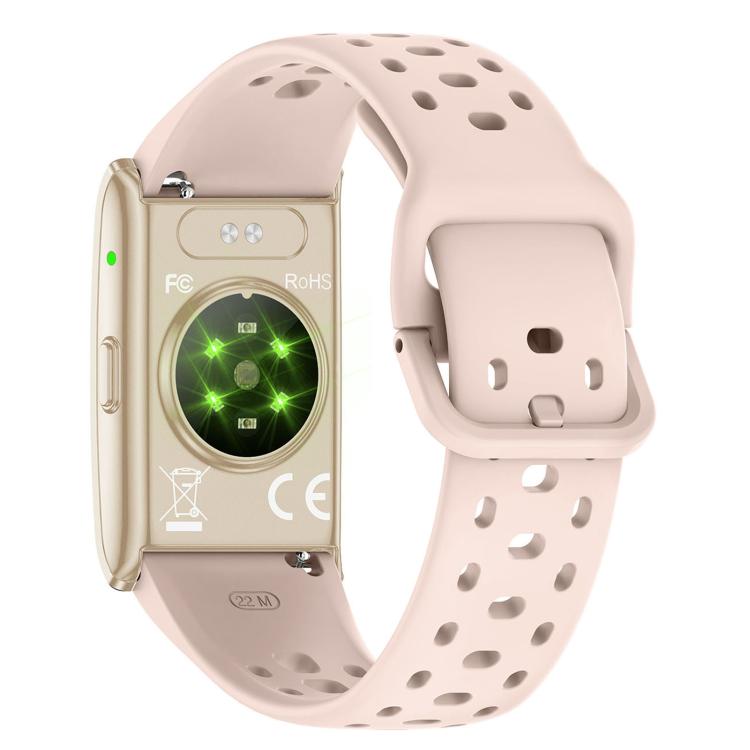 Braccialetto fitness intelligente H59 Max, supporta il monitoraggio della frequenza cardiaca, della pressione sanguigna e del sonno., Silicone Watch Band, Nylon Watch Band