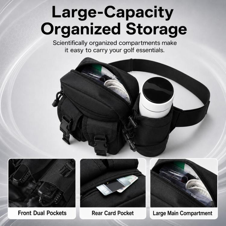 Borsa organizer da campo da golf idrorepellente di grande capacità PGM SOB027
