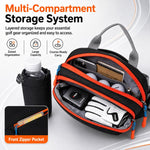 Borsa organizer da campo da golf idrorepellente di grande capacità PGM SOB026