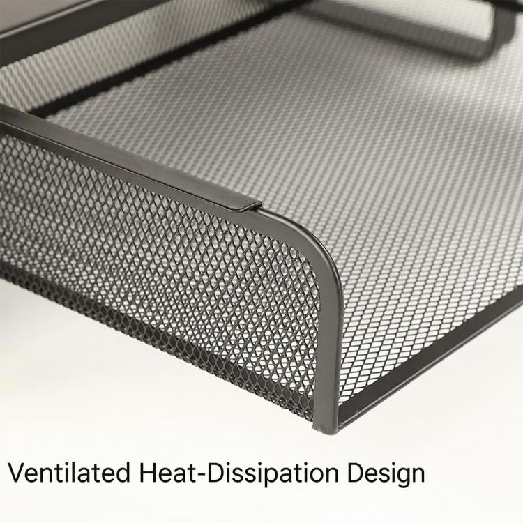 Supporto laptop con ventilazione e scomparti, versioni Low, Mid, High