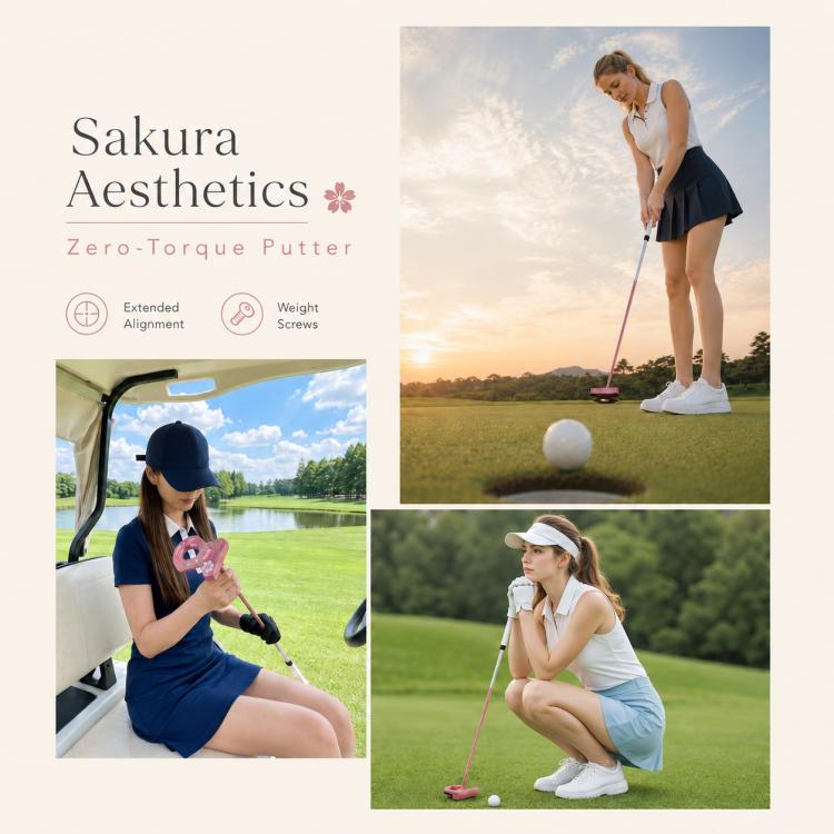 Putter da golf PGM TUG091 a coppia zero