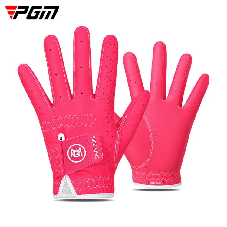 Guanti da golf per bambini PGM ST048: resistenti all'usura, antiscivolo e traspiranti., 14, 15, 16, 17