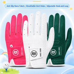 Guanti da golf per bambini PGM ST048: resistenti all'usura, antiscivolo e traspiranti., 14, 15, 16, 17