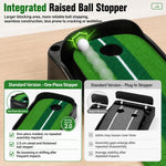 Tappetino da putting portatile per interni PGM TL042, Only Trainer, Trainer Set
