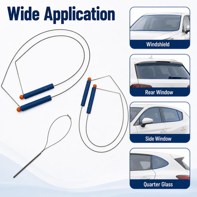 Estrattore per cavi per la rimozione di autoradio, strumento ausiliario per la rimozione e la riparazione di autoradio., 60cm, 80cm, 1m