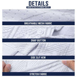 PGM YF913 Maglietta sportiva da golf da uomo con stampa, traspirante, ad asciugatura rapida e ad asciugatura rapida., M, L, XL, XXL
