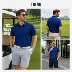 PGM YF913 Maglietta sportiva da golf da uomo con stampa, traspirante, ad asciugatura rapida e ad asciugatura rapida., M, L, XL, XXL