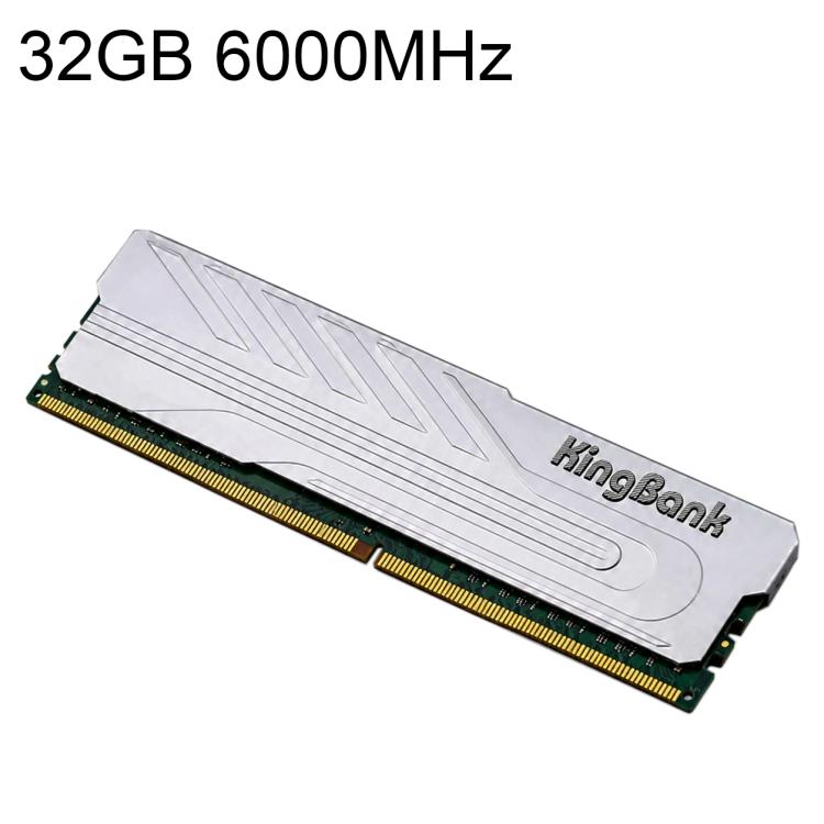 Memoria RAM DDR5 KINGBANK Silver Knight per desktop 8GB-32GB