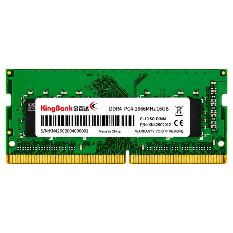 Memoria RAM DDR4 Desktop KINGBANK 8G 2666MHz, 16G 2666MHz, 16G 3200MHz