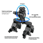 Supporto a morsetto per palo per Starlink Mini, Dual-clamp + Pipe Adapter, Single-clamp + Pipe Adapter, Arm-clamp + Pipe Adapter, Pipe Adapter