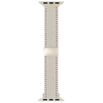Cinturino per orologio in nylon intrecciato, sottile, con finiture in pizzo e chiusura magnetica., For Apple Watch 46mm / 49mm / 45mm / 44mm, For Apple Watch 42mm / 41mm / 40mm / 38mm