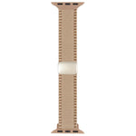 Cinturino per orologio in nylon intrecciato, sottile, con finiture in pizzo e chiusura magnetica., For Apple Watch 46mm / 49mm / 45mm / 44mm, For Apple Watch 42mm / 41mm / 40mm / 38mm