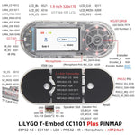 Modulo LILYGO T-Embed CC1101 Plus ESP32-S3 1.9 inch LCD con antenna integrata o
