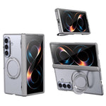 Custodia Kalebol MagSafe con anello in metallo per Galaxy Z Fold8, Fold8 Ultra e