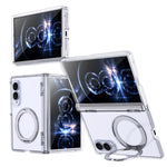Custodia Kalebol MagSafe con anello in metallo per Galaxy Z Fold8, Fold8 Ultra e