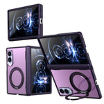 Custodia Kalebol MagSafe con anello in metallo per Galaxy Z Fold8, Fold8 Ultra e