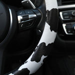 Coprivolante per auto con stampa mucca, diametro: 38 cm, without Shoulder Pads, with Shoulder Pads