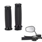 1 paio di manopole universali da 25 mm in stile retrò RSD per manubrio moto