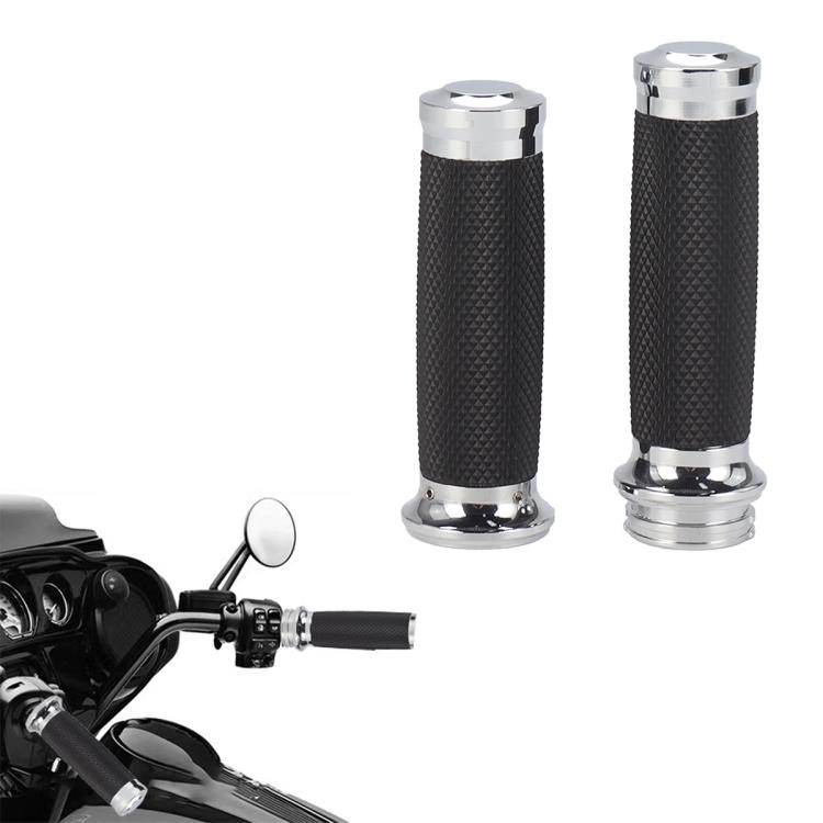 1 paio di manopole universali da 25 mm in stile retrò RSD per manubrio moto