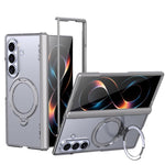 Custodia ShenYi R2 con anello metallico pieghevole magnetico a 360° per Galaxy Z