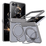 Custodia ShenYi R2 con anello metallico pieghevole magnetico a 360° per Galaxy Z