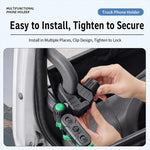 Supporto antivibrante per autocarri pesanti, Phone Clip, Tablet Clip