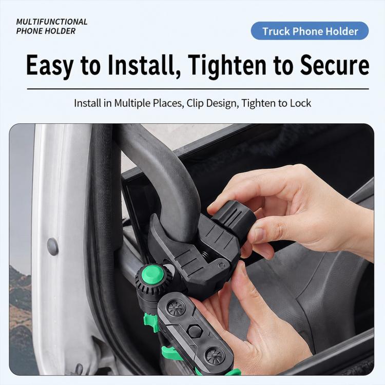 Supporto antivibrante per autocarri pesanti, Phone Clip, Tablet Clip