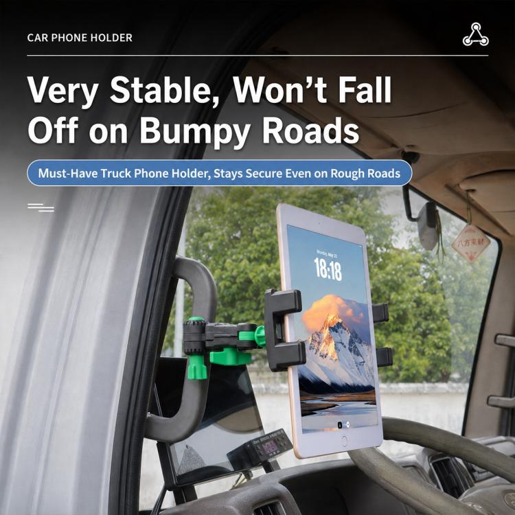 Supporto antivibrante per autocarri pesanti, Phone Clip, Tablet Clip